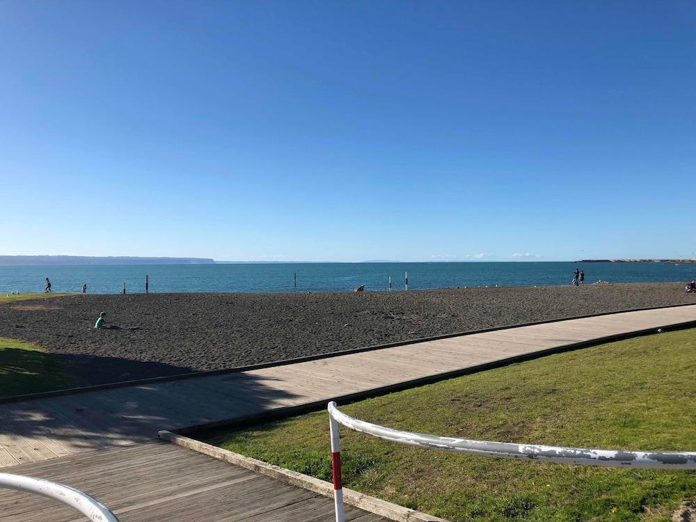 Harbour View Motel On Ahuriri Beach In Napier Nz With Sea View Suites Exterior foto